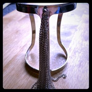 JustFab Fringe Cuff Bracelet